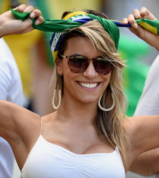 Tra bellezze di parte, spuntano anche brasiliane neutrali... Epa